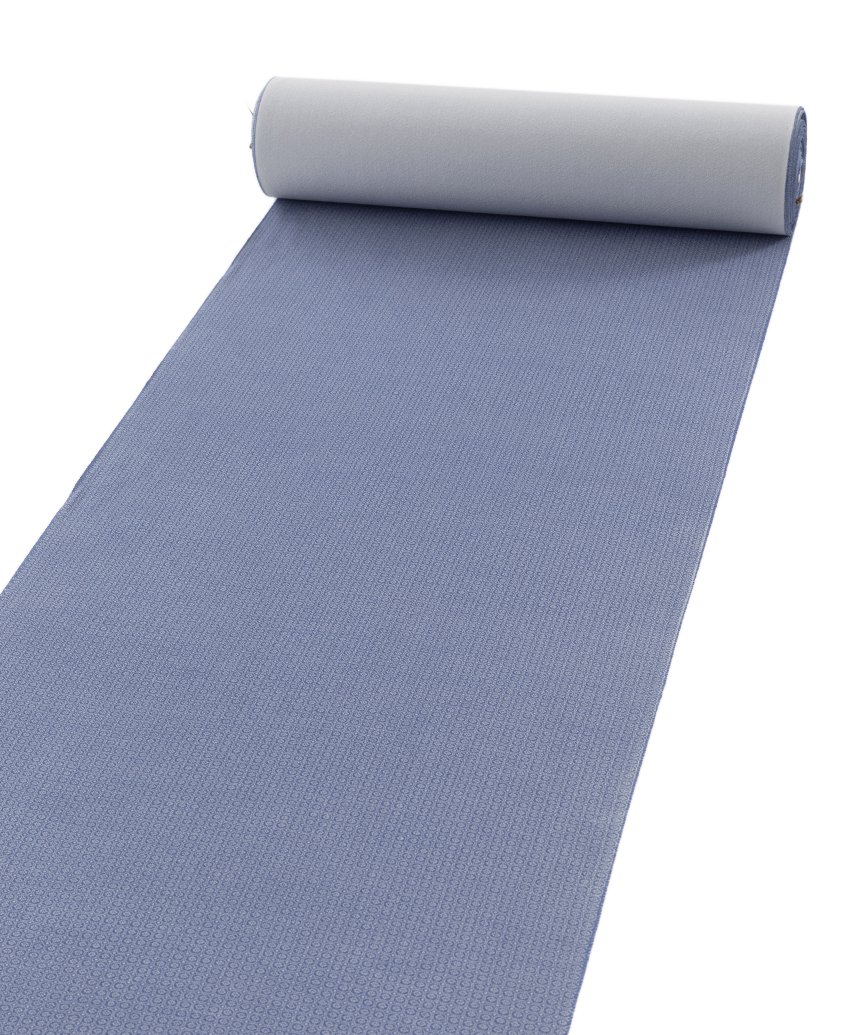 Lineお友達先行公開中：人間国宝 小宮康孝作　江戸小紋 着尺　「菊菱入り隅切平角」　未仕立て品のメイン画像