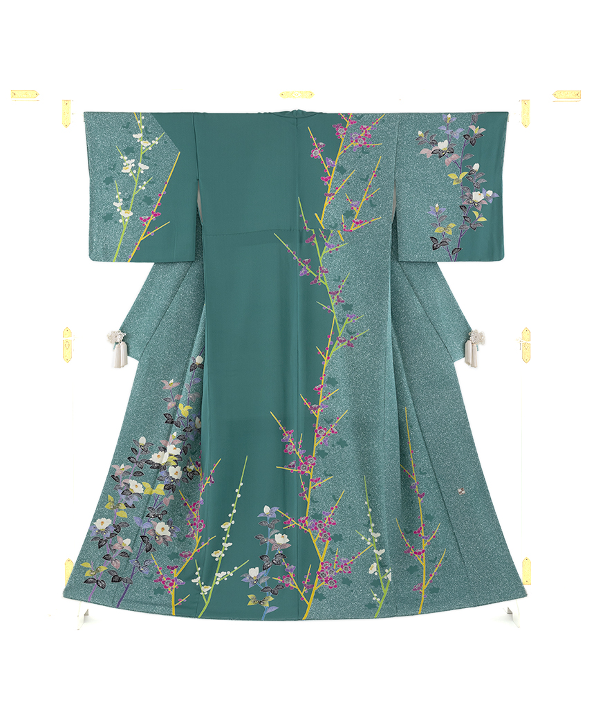 Lineお友達先行公開中：人間国宝 羽田登喜男作　訪問着のメイン画像