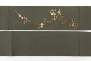 東京染繍大彦製　縮緬九寸名古屋帯のサブ7画像