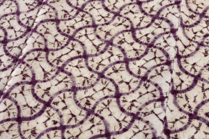 南部紫根染 紬着物のサブ5画像