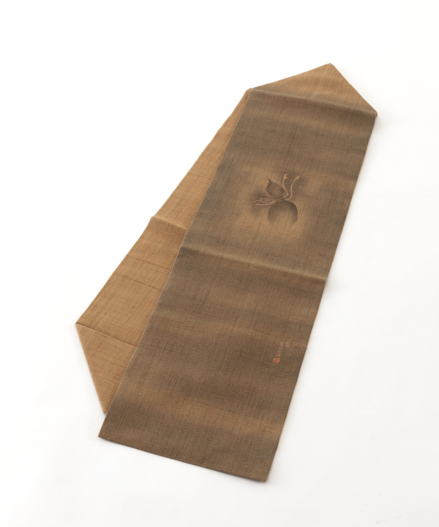 専用帯3496 ●高級 正絹 紬 藍染 絵絣 袋帯 専用帯3496 ○高級 正絹 紬 藍染 絵絣 袋帯 帯3496 ○高級 正絹 紬