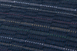 日本工芸会正会員 大髙美由紀作　緯吉野織 紬開き九寸名古屋帯のサブ2画像