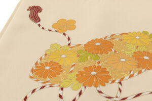 志ま亀製　塩瀬九寸名古屋帯のサブ2画像