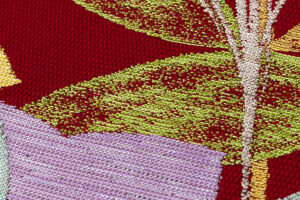 龍村平蔵製　夏袋帯　「桔梗尾花」のサブ4画像