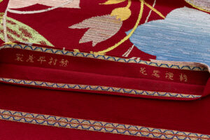 龍村平蔵製　夏袋帯　「桔梗尾花」のサブ7画像