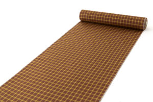 山下八百子作　本場黄八丈 着尺　未仕立て品のサブ1画像