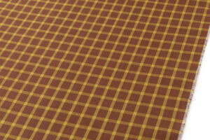 山下八百子作　本場黄八丈 着尺　未仕立て品のサブ2画像