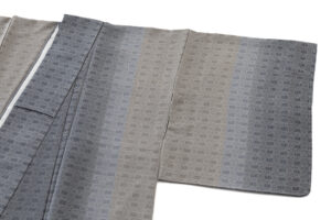 日本工芸会正会員 菊池宏美作　江戸小紋　「蝙蝠吉祥紋」のサブ1画像