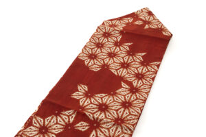 南部茜染 紬九寸名古屋帯のサブ1画像