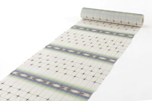 大城廣四郎工房製　夏琉球絣 着尺　未仕立て品のサブ1画像