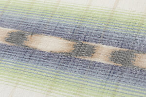 大城廣四郎工房製　夏琉球絣 着尺　未仕立て品のサブ2画像