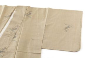 本場結城紬 着物 うさぎ柄のサブ1画像