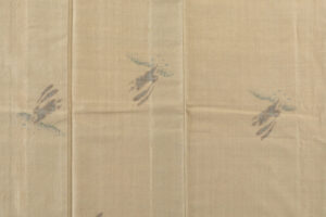 本場結城紬 着物 うさぎ柄のサブ6画像