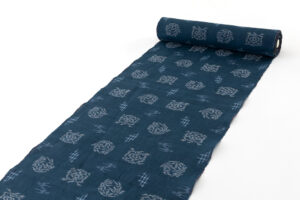 日本工芸会正会員 林宗平作　重要無形文化財 越後上布 着尺　未仕立て品のサブ1画像