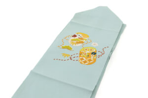 志ま亀製　塩瀬九寸名古屋帯のサブ1画像