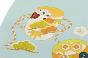 志ま亀製　塩瀬九寸名古屋帯のサブ2画像