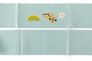 志ま亀製　塩瀬九寸名古屋帯のサブ3画像