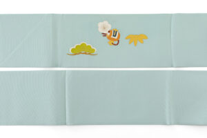 志ま亀製　塩瀬九寸名古屋帯のサブ5画像