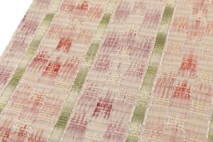 国画会会員 宮下紫乃作　開き九寸名古屋帯　「kevat-春-」のサブ2画像