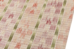 国画会会員 宮下紫乃作　開き九寸名古屋帯　「kevat-春-」のサブ3画像