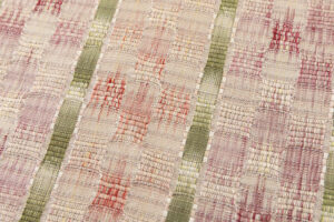 国画会会員 宮下紫乃作　開き九寸名古屋帯　「kevat-春-」のサブ4画像