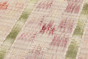 国画会会員 宮下紫乃作　開き九寸名古屋帯　「kevat-春-」のサブ5画像