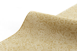 人間国宝 小宮康孝作　両面染 絽 江戸小紋 着尺　「紋づくし」　未仕立て品のサブ5画像