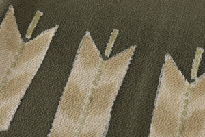 久呂田明功作　縮緬地訪問着のサブ8画像