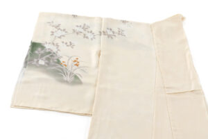 に志山染匠製　無線友禅 訪問着地　未仕立て品のサブ2画像