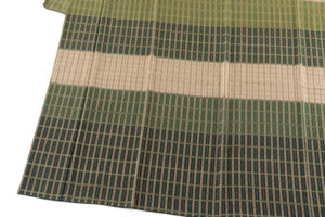 柳崇作　熨斗目 紬訪問着のサブ2画像