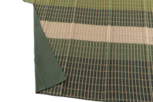 柳崇作　熨斗目 紬訪問着のサブ3画像