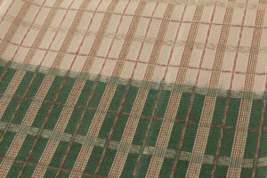 柳崇作　熨斗目 紬訪問着のサブ5画像