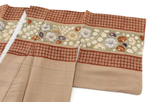 辻が花 紬訪問着のサブ1画像