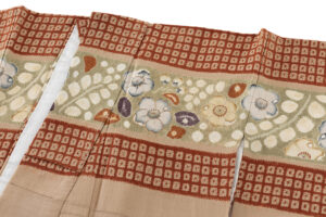 辻が花 紬訪問着のサブ2画像