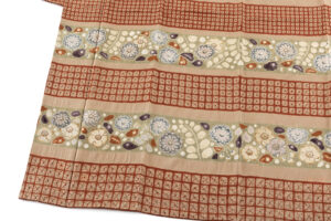 辻が花 紬訪問着のサブ4画像