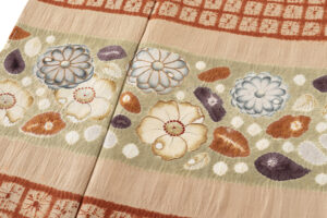 辻が花 紬訪問着のサブ6画像