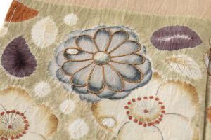 辻が花 紬訪問着のサブ7画像