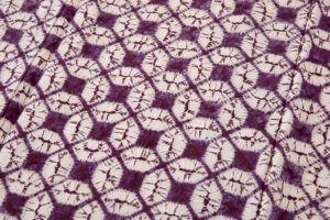 草紫堂製　南部紫根染 紬着物のサブ5画像