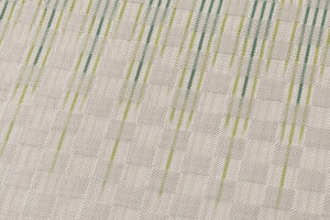 国画会会員 根津美和子作　紬訪問着地　「春あした」　未仕立て品のサブ5画像