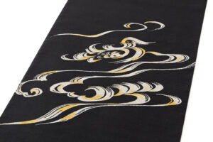 人間国宝 細見華岳作　綴織 八寸名古屋帯のサブ1画像