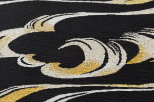 人間国宝 細見華岳作　綴織 八寸名古屋帯のサブ3画像