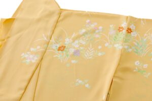 染の北川製　訪問着地　未仕立て品のサブ2画像