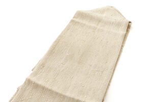 浦野理一作　縦節紬 九寸名古屋帯のサブ1画像