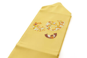 志ま亀製　塩瀬九寸名古屋帯のサブ1画像