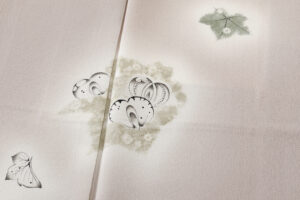 日本工芸会正会員 小倉淳史作　訪問着のサブ6画像