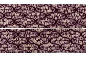 南部紫根染 綿九寸名古屋帯のサブ6画像