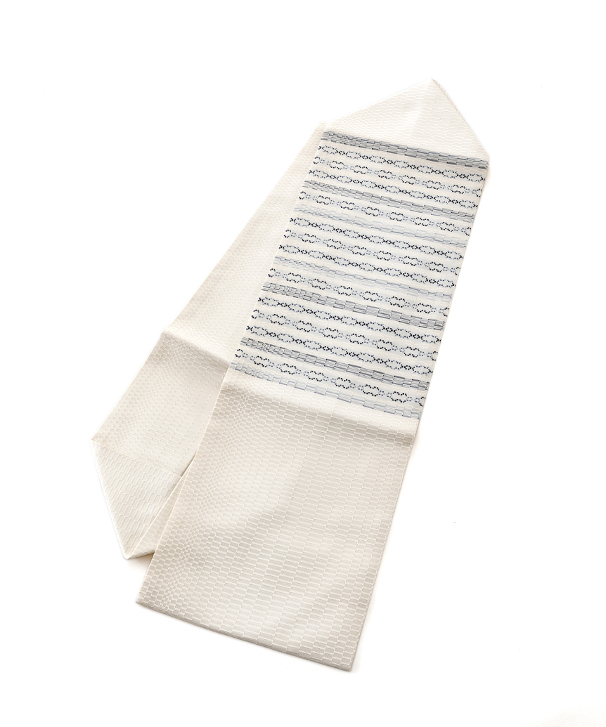 Lineお友達先行公開中：米須幸代作　首里道屯織 九寸名古屋帯のメイン画像