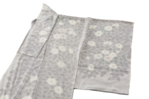 に志山染匠製　無線友禅 訪問着地　未仕立て品のサブ1画像