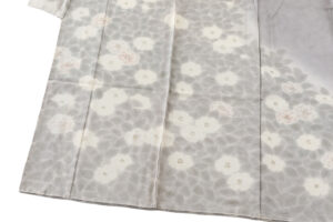 に志山染匠製　無線友禅 訪問着地　未仕立て品のサブ3画像