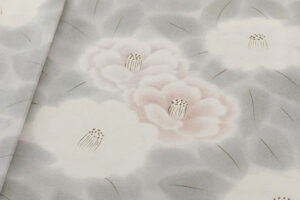 に志山染匠製　無線友禅 訪問着地　未仕立て品のサブ5画像